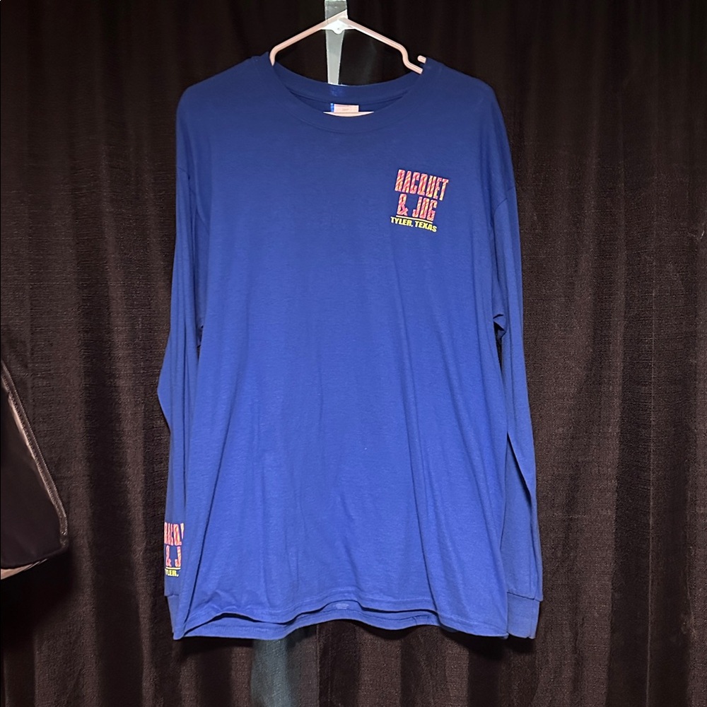 Blue Long Sleeve Tee
